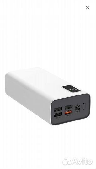 Повербанк Power bank TFN 30 000 mAh белый