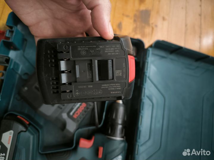 Шуруповерт bosch 18v бу