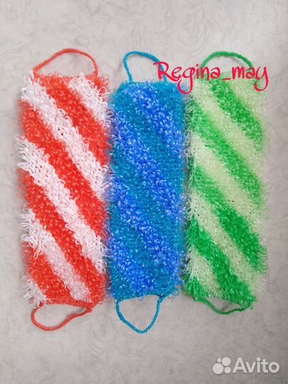 Мочалка ручной работы