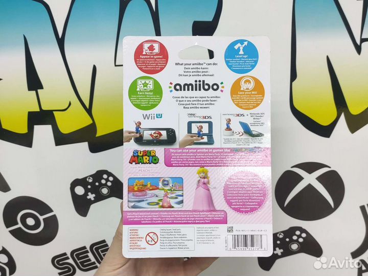 Amiibo Peach Nintendo Switch New