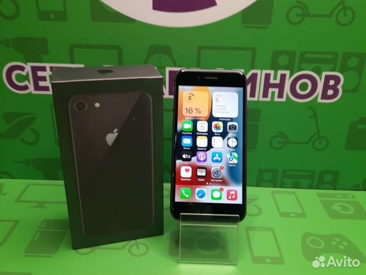 iPhone 8 64gb space gray 97акб