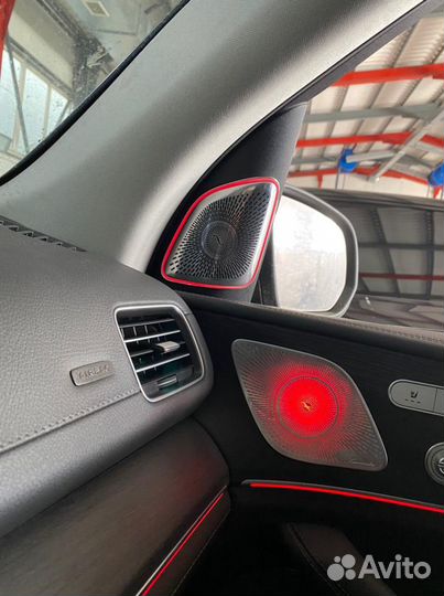 Тюнинг мерседес 167 GLE подсветки