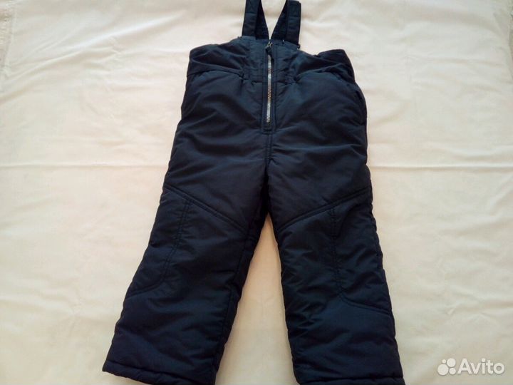 Зимний комплект тройка на рост 92-98 см