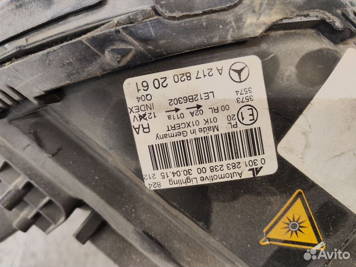 Фара правая Mercedes S class С217 2014-2020