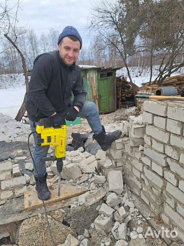 Демонтаж. Демонтаж полов, стен. Снос домов