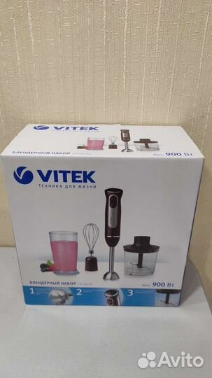 Новый блендер погружной vitek VT-8535