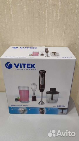 Новый блендер погружной vitek VT-8535