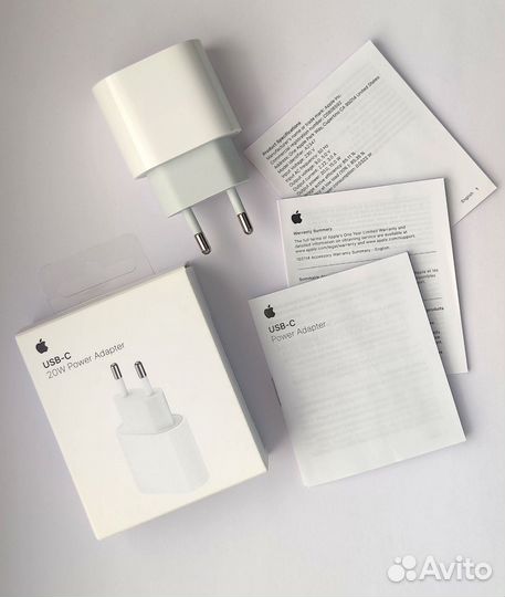 Адаптер питания Apple 20W + Гарантия