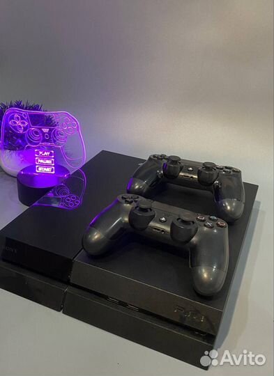 Sony PS4 + 2джоя + 500 игр