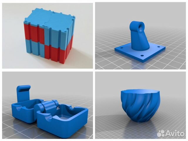 Трехмерный STL архив моделей в 3D принтер