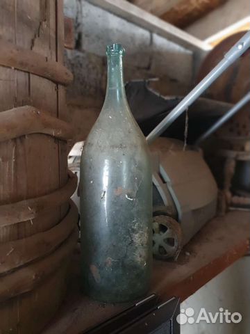 Бутыль старинная, четверть