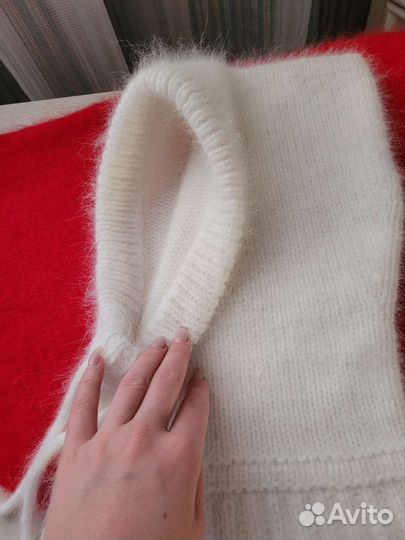 Капор из пуха норки