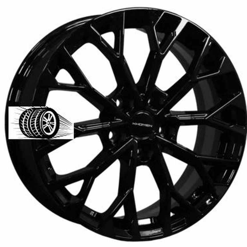 Литые диски Khomen Wheels 7×R17 5×114.3