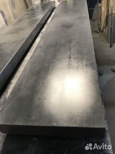 Подоконник из бетона производство Санкт-Петербург