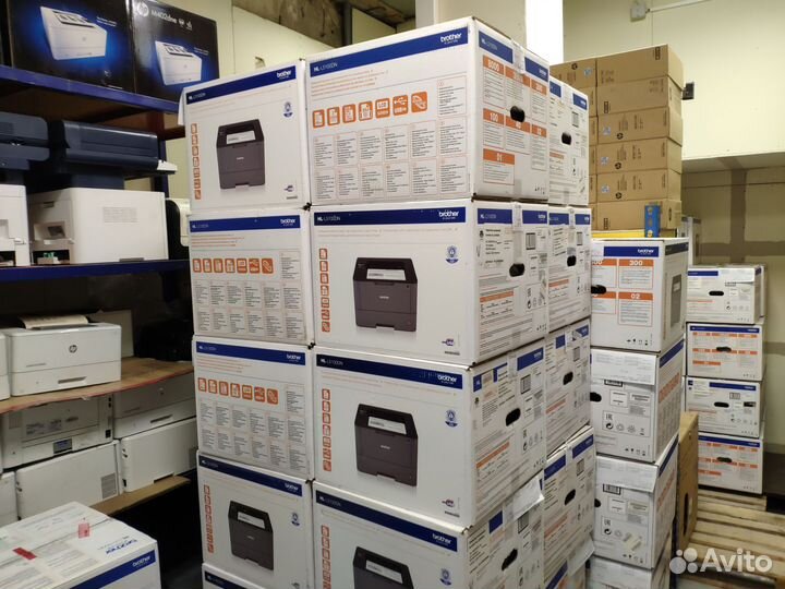 Принтер А4 Brother HL-L5100DN бу 10-30к