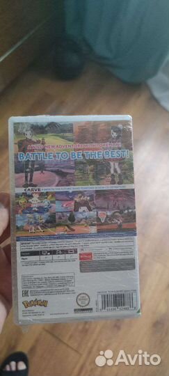 Nintendo switch pokemon sword новая