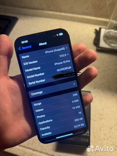 iPhone 13 Pro, 256 ГБ