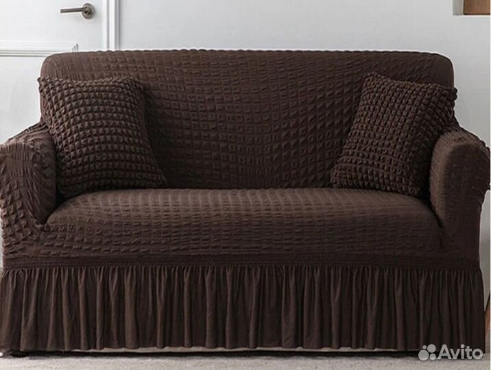 Еврочехол на двухместный диван
