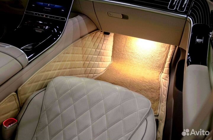 Автоковрики для Mercedes-Benz S klass w223 2021г