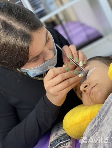 Обучение наращивание ресниц