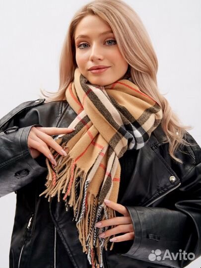 Шарф теплый на шею