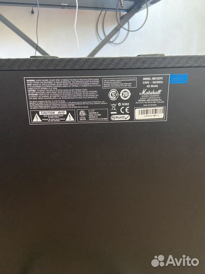 Комбоусилитель Marshall mg15CFX