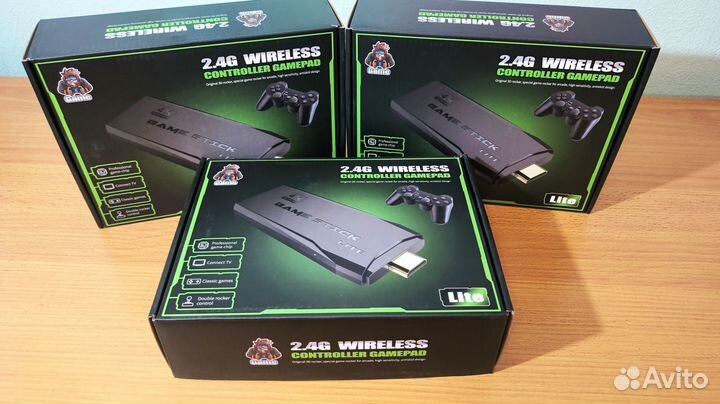 Игровая приставка Game Stick 64gb Sega Dendy PS1