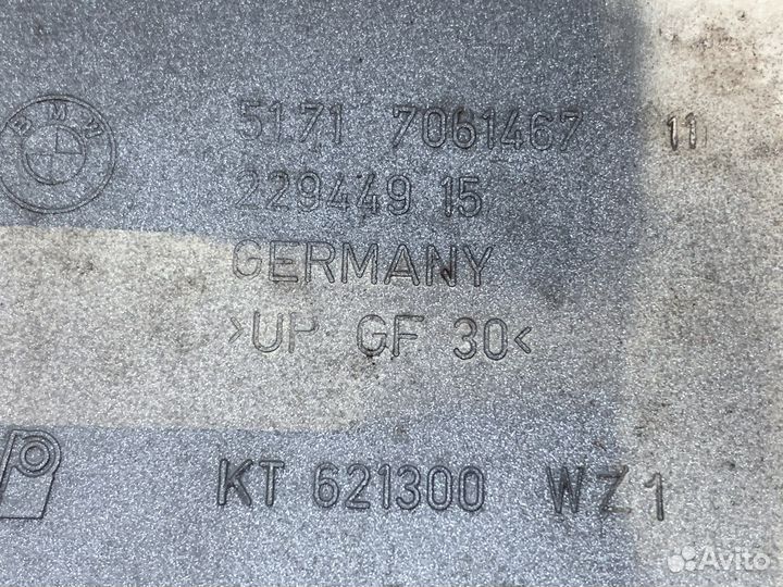 Спойлер BMW E61