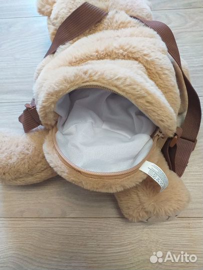 Медведь рюкзак игрушка