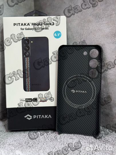 Чехол Pitaka на Samsung Galaxy S23 Rhapsody 600D