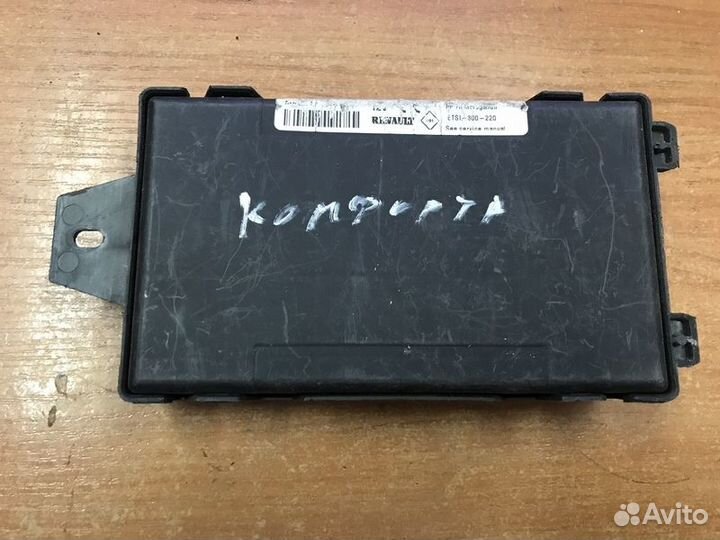 Блок комфорта Renault Logan 1 с2004-2016г Логан