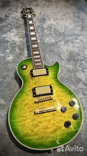 Электрогитара Gibson Les Paul Emerald Green