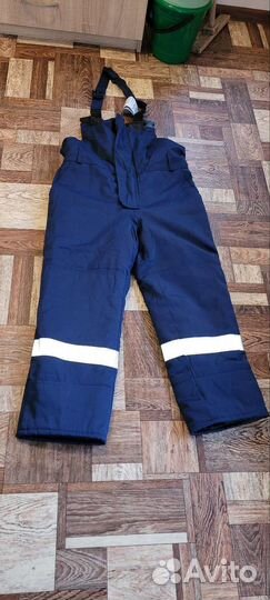 Полукомбинезон мужской рабочий, 4шт., р.52-54