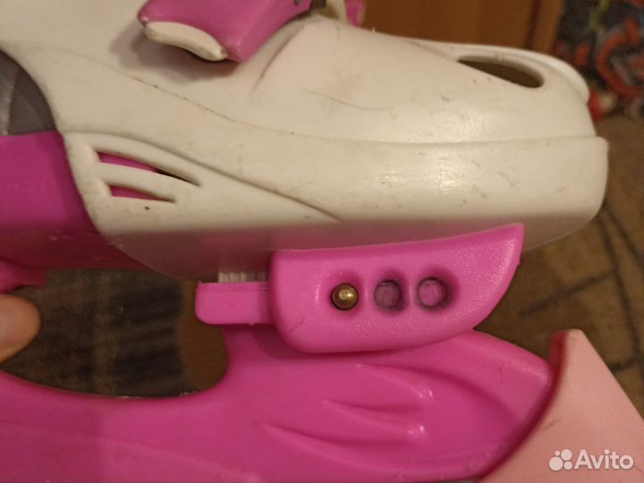 Коньки 33-35 размера раздвижные