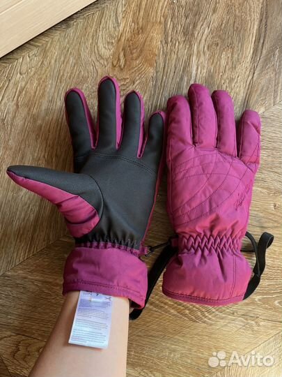 Перчатки зимние ziener размер 7 женские