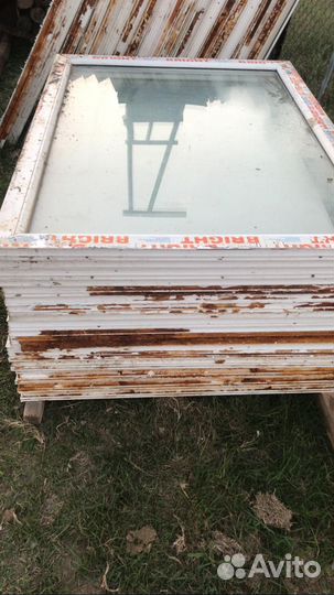 Окна пластиковые б/у