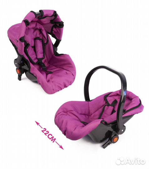 Коляска для кукол трансформер 2в1