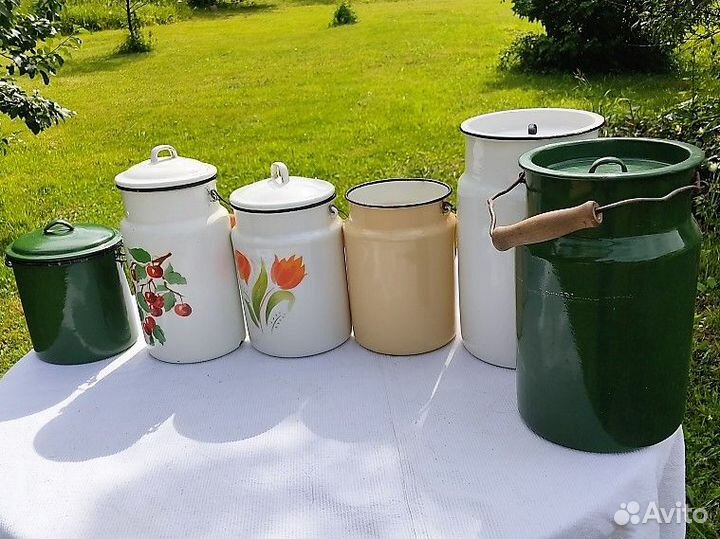 Эмалированная посуда СССР