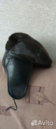 Кепка мужская зимняя из нерпы Отличное состояние