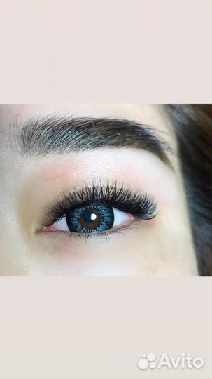 Наращивание, ламинирование ресниц, пудровые брови