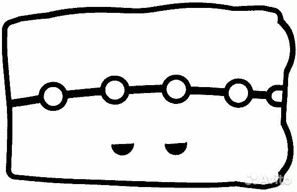 Прокладка клапанной крышки gm lanos / lacetti l44