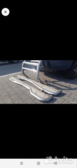 Кенгурятник и пороги на Honda CR-V rd1