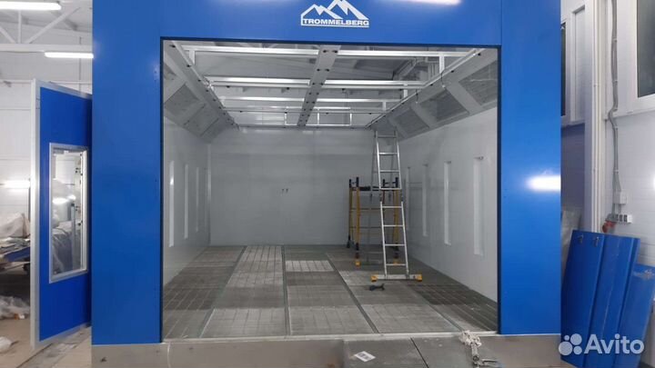 Монтаж демонтаж ремонт покрасочных камер