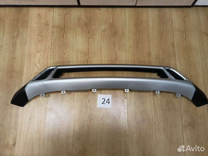 Накладка бампера переднего mitsubishi outlander