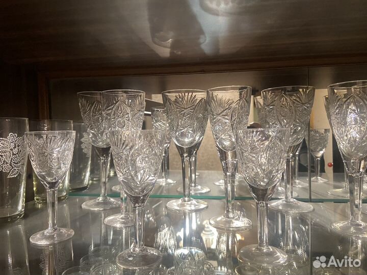 Хрустальная посуда СССР