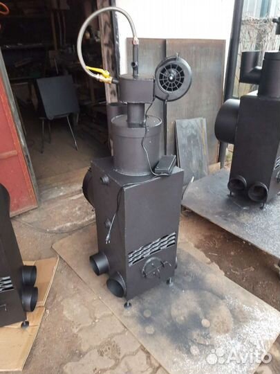 Тепловая пушка на отработке