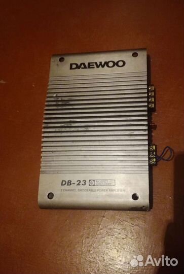 Автоусилитель Daewoo. Рабочий. Два канала