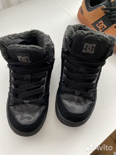 DC shoes кеды,зимние кеды р.32/33