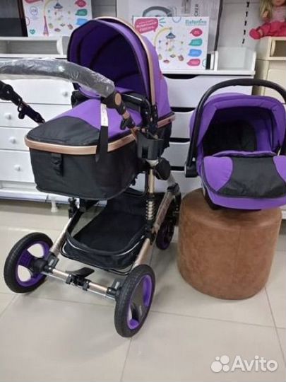 Коляска трансформер 3 в 1 wisesonle Q3