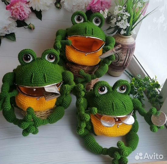 Копилка лягушка